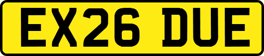 EX26DUE