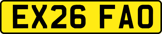 EX26FAO