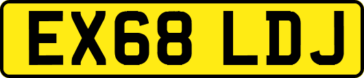 EX68LDJ
