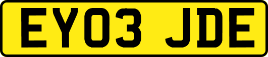 EY03JDE