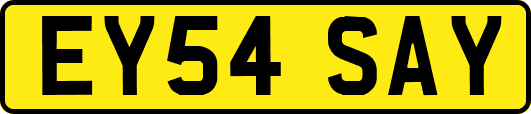 EY54SAY