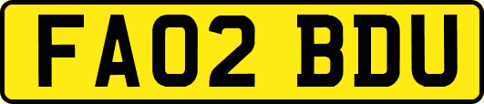 FA02BDU
