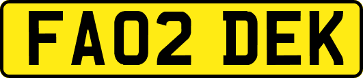 FA02DEK