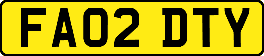 FA02DTY
