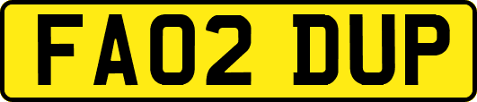 FA02DUP