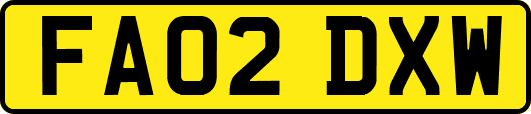 FA02DXW