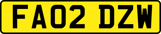 FA02DZW
