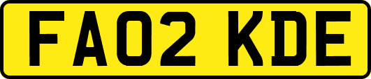 FA02KDE
