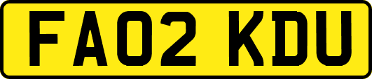 FA02KDU