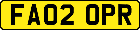 FA02OPR