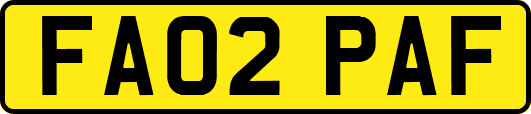 FA02PAF