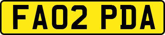 FA02PDA