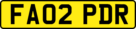 FA02PDR