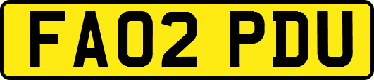 FA02PDU