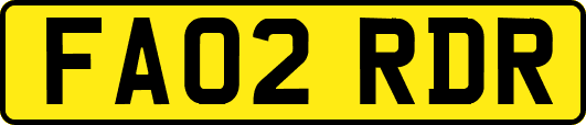 FA02RDR