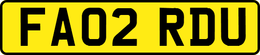 FA02RDU