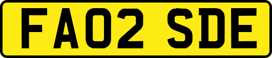 FA02SDE