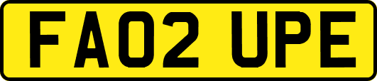 FA02UPE
