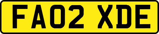 FA02XDE