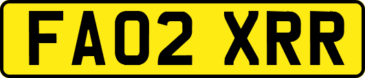 FA02XRR