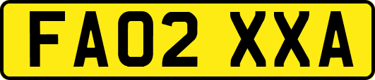 FA02XXA