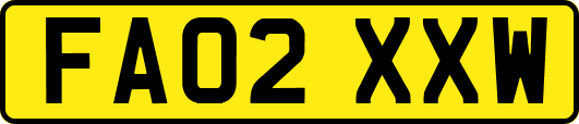 FA02XXW