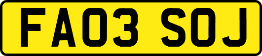 FA03SOJ