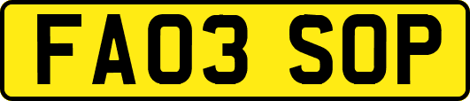 FA03SOP