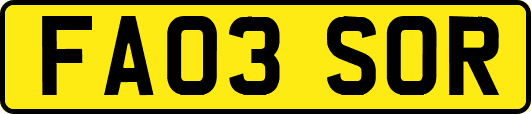 FA03SOR