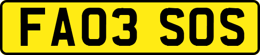 FA03SOS