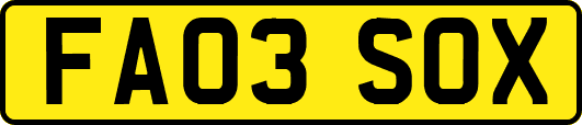 FA03SOX