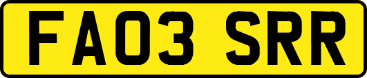 FA03SRR