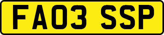 FA03SSP