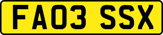 FA03SSX