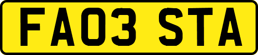 FA03STA