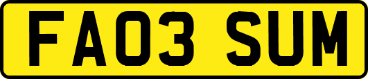 FA03SUM