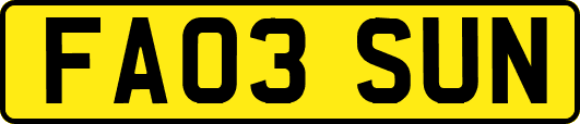 FA03SUN