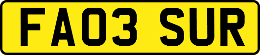 FA03SUR