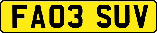 FA03SUV