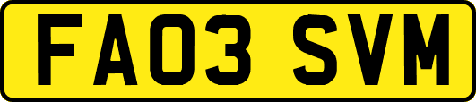 FA03SVM