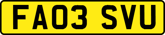 FA03SVU