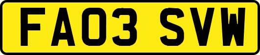 FA03SVW