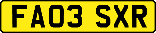 FA03SXR