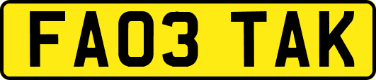 FA03TAK
