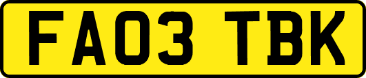 FA03TBK