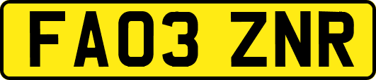 FA03ZNR