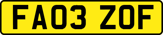 FA03ZOF