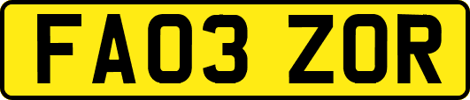 FA03ZOR