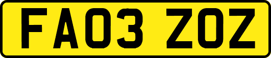 FA03ZOZ