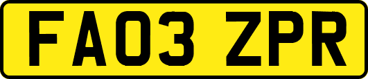FA03ZPR